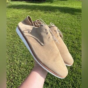 NWOT Nisolo Mens Flex Derby Sneaker in Tan Sizes 10 and 11.5